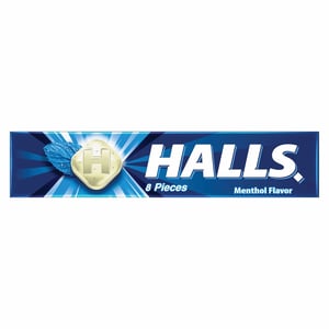 Halls Menthol Flavor Candy 8 pcs 22.4 g