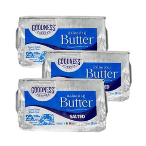 Goodness Forever Salted Butter 3 x 200 g