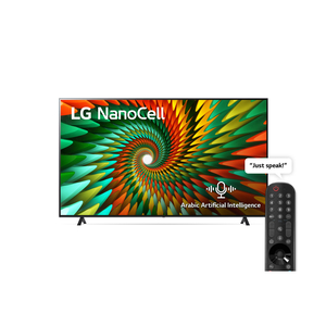 LG Nano77 Series, 55 inch NanoCell 4K SmartTV with Magic remote, HDR, WebOS, 55NANO776RA