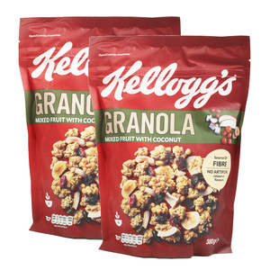 Kellogg's Granola Mixed Fruit With Coconut 2 x 380 g