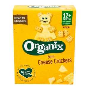 Organix Mini Cheese Cracker 4 x 20 g