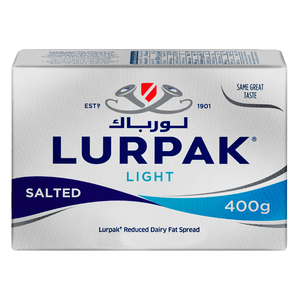 Lurpak Light Salted Butter 400 g