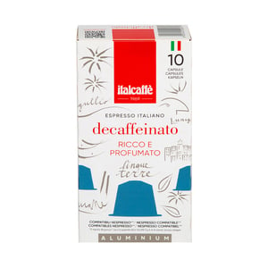 Italcaffe Espresso Italiano Decaffeinato Capsule 10 pcs