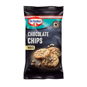 Dr. Oetker Chocolate Chips White 100 g
