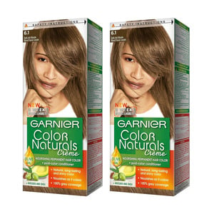 Garnier Color Naturals Creme Dark Ash Blonde 6.1 Value Pack 2 x 1 pkt