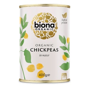 Biona Organic Chick Peas in Water 400 g