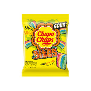 Chupa Chups Sour Bites Mixed Fruit Jellies 24.2 g