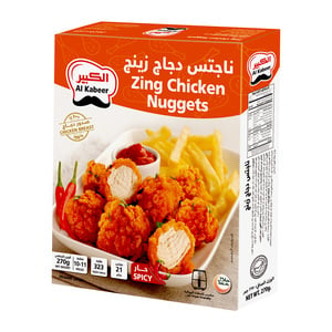 Al Kabeer Zing Chicken Nuggets Spicy 270 g