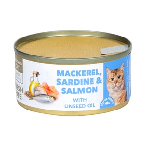 Amity Mackerel Sardine & Salmon with Linseed Oil Catfood 80 g