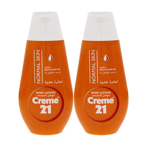 Creme 21 Body Lotion For Normal Skin Value Pack 2 x 250 ml