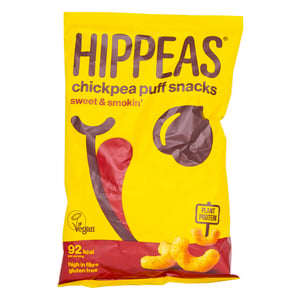 Hippeas Sweet & Smokin Chickpea Puff Snacks 78 g
