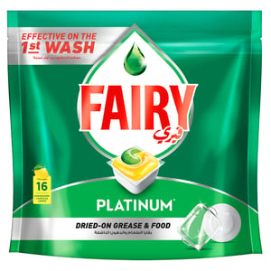 Fairy Platinum Plus Automatic Dishwasher Tablets 16 pcs