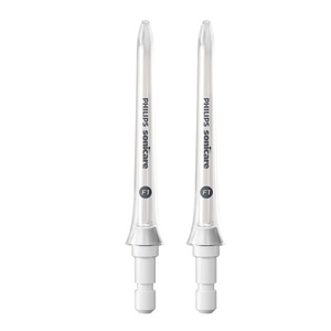 Philips Sonicare F1 Standard Oral Irrigator Flosser Nozzle, Pack of 2, HX3042/00