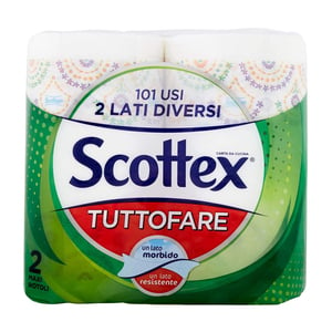 Scottex Tuttofare Kitchen Towel 2 Rolls