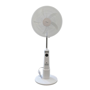 Midea Rechargable Stand Fan, 18 Inches, White, FS4523MRD