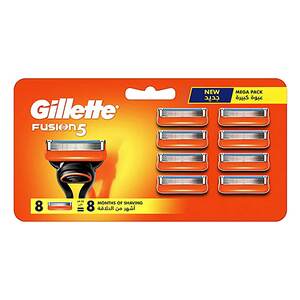 Gillette Fusion Manual Replacement Blades 8pcs