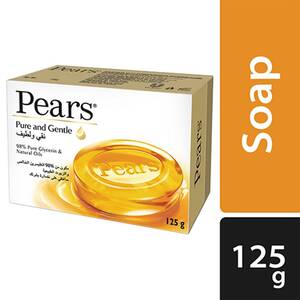 Pears Pure & Gentle Soap Bar with Natural Oils 125 g