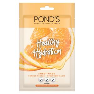 Pond's Healthy Hydration Orange Nectar Sheet Mask, 25 ml