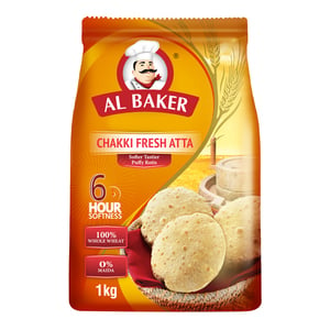 Al Baker Chakki Fresh Atta 1 kg