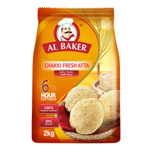 Al Baker Chakki Fresh Atta 2 kg