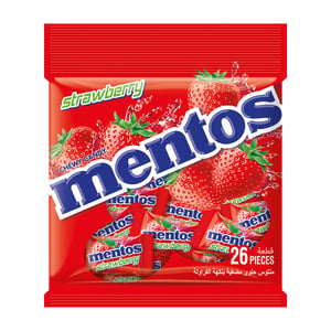 Mentos Strawberry Flavour Chewy Candy 70.2 g