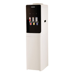 Nikai 3 Tap Water Dispenser with Mini Bottom, White, NWD1400C