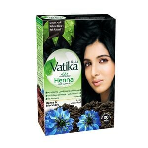 Vatika Naturals Henna Natural Black 1 Hair Colour 60 g