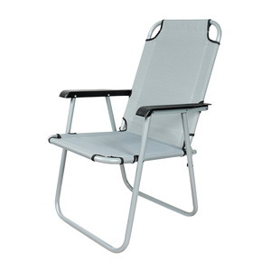 Campmate Beach Folding Chair, Grey, CM1820