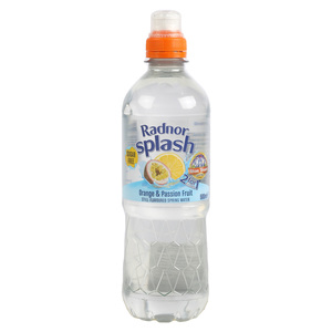 Radnor Splash Orange & Passion Fruit Still Flavoured Spring Water 500 ml