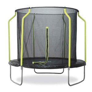 Plum Springsafe Fun Trampoline With Safety Enclosure, 8 ft, 30377AD82