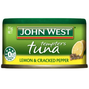 John West Tempters Tuna Lemon And Cracked Pepper 95 g