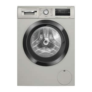 Bosch Series 4 Front Load Washing Machine, 8 kg, 1400 RPM, Silver Inox, WAN28283GC