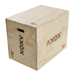 Axox Fitness 3 In 1 Wooden Plyo Jump Box, F09FC001-XX