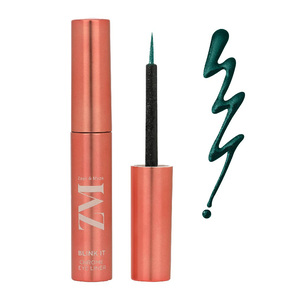 Zayn & Myza Blink It Chrome Eyeliner with Rosehip Oil, Emerald Green, 3.5 g