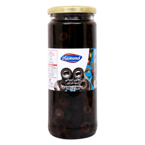 Diamond Sliced Black Olives 230 g