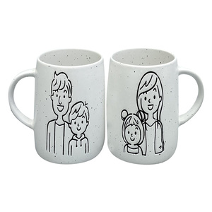 Danny Home Porceline Family Mug, 400 ml, T01-91
