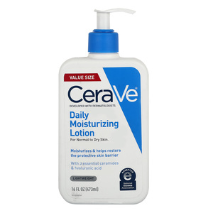 CeraVe Daily Moisturizing Lotion for Normal To Dry Skin, Lightweight, 473 ml