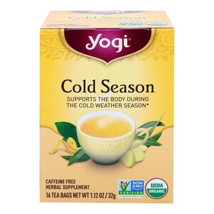 Yogi Cold Season Organic Tea 16 tea bags 32 g