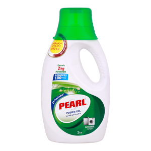 Pearl Power Gel liquid Detergent Orginal, 1 Litre