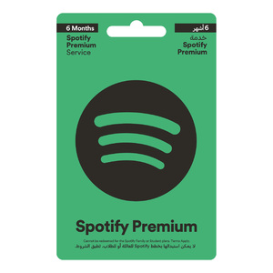 Spotify Premium Digital Gift Card, 6 Months Subscription