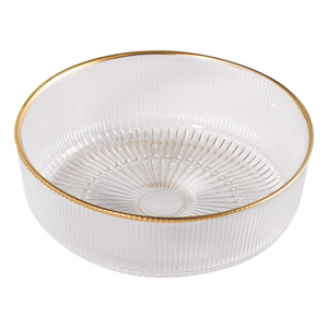 Glascom Decorative Glass Bowl, 12 cm, Clear, ZEYN036