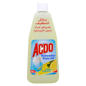 Acdo Dishwasher Rinse Aid With Lemon Fragrance 500 ml