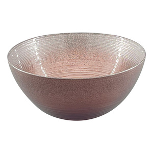 Glascom Decorative Bowl, 15 cm, Coffee, ARES0545