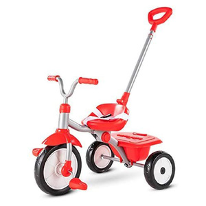 سمارت ترايك دراجة ثلاثية العجلات قابلة للطي ، أحمر ، 1310503