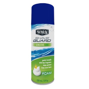 Schick Shave Guard Sensitive Lime Foam 220 ml