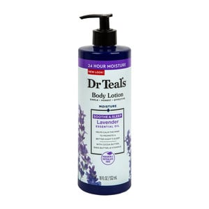Dr Teal's Moisture Lavender Essential Oil Body Lotion 532 ml