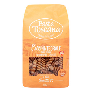 Pasta Toscana Bio Integrale Whole Wheat Organic Fusilli Super No.85 500 g