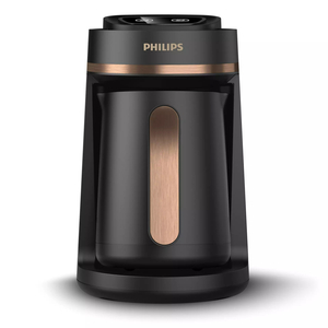 Philips 5000 Series Turkish Coffee maker, 735W, Black/Brushed Copper, HDA150/62