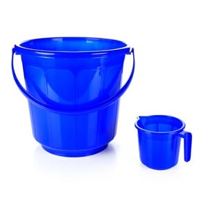 Iconn Plastic Color Bucket 20Ltr + Mug
