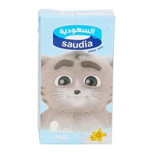 Saudia Vanilla Milk 6 x 125 ml